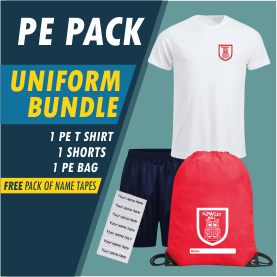 Bundle offer of T Shirt, Shorts and a PE Bag! FREE name tapes
